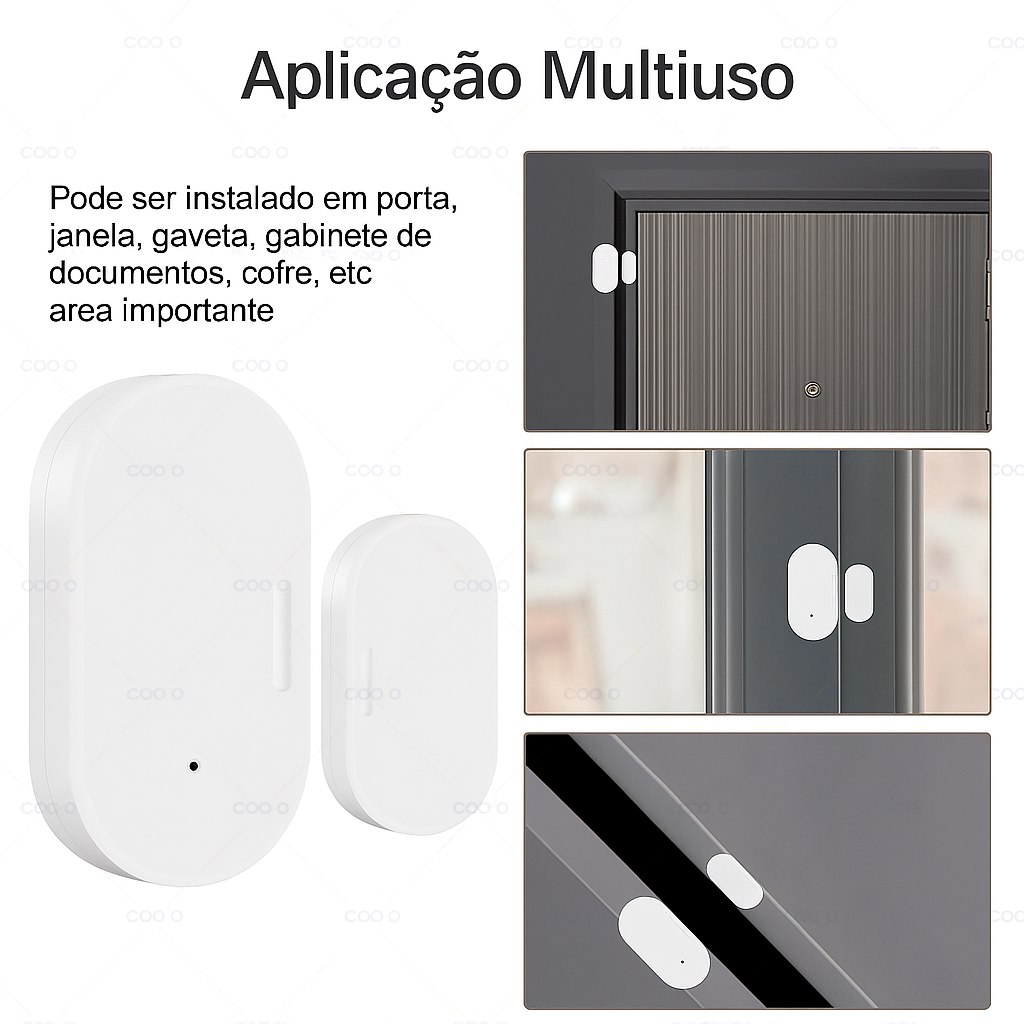 Sensor eWeLink ZigBee – Alertas no App para Portas/Janelas