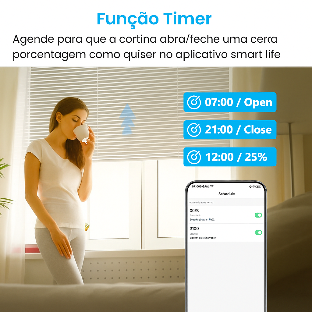 Interruptor de Cortina LoraTap – Controle Inteligente por Botão