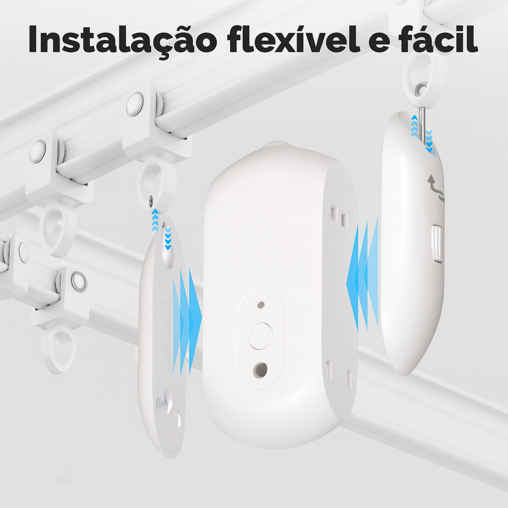 Cortina Inteligente MOES ZigBee | Automação com Sensor de Luz | Alexa e Google | Frete Grátis