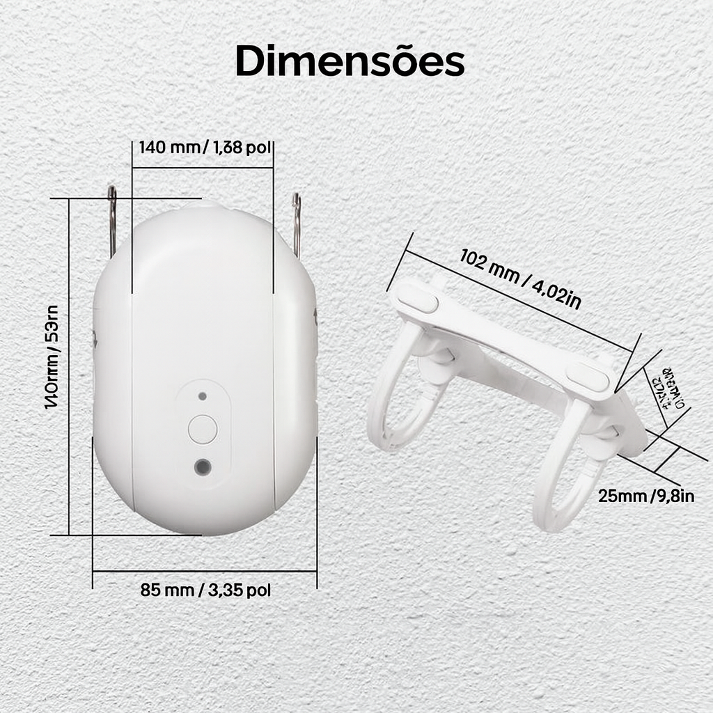 Cortina Inteligente MOES ZigBee | Automação com Sensor de Luz | Alexa e Google | Frete Grátis