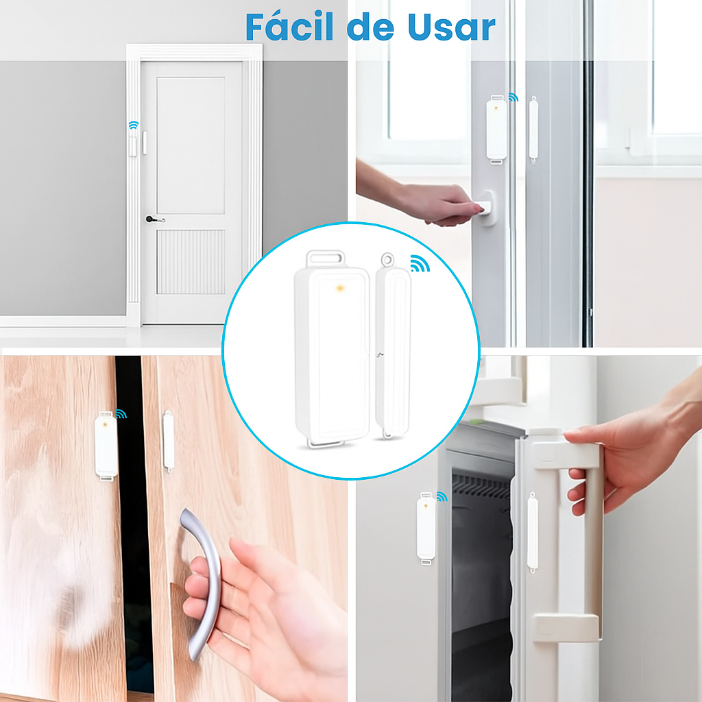 Sensor Inteligente para Portas e Janelas – LoraTap Tuya Wi-Fi ou ZigBee