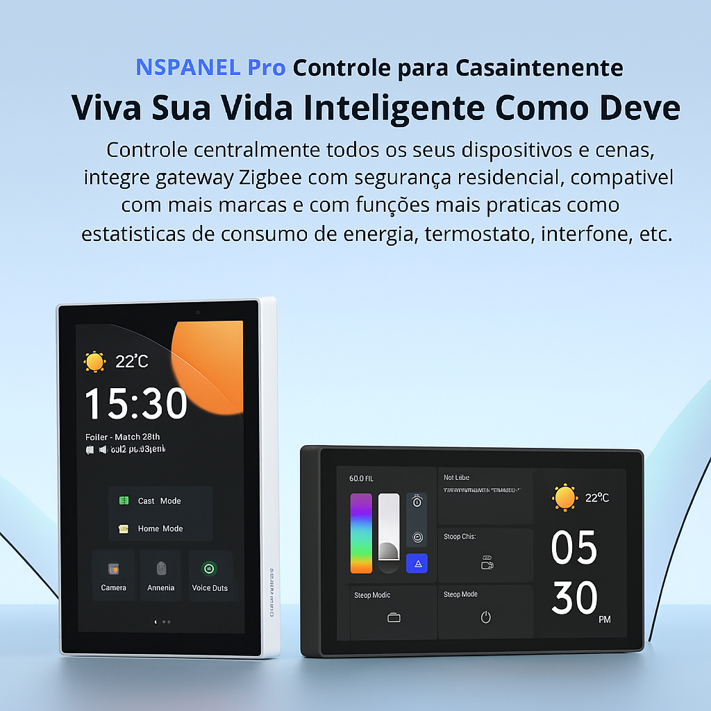 Painel Inteligente Multifuncional para Automação Residencial SONOFF
