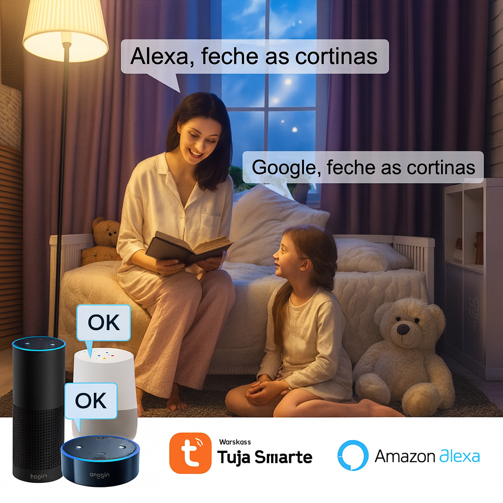 Robô de cortina inteligente Tuya Bluetooth | Compre com frete grátis | LifeLibero