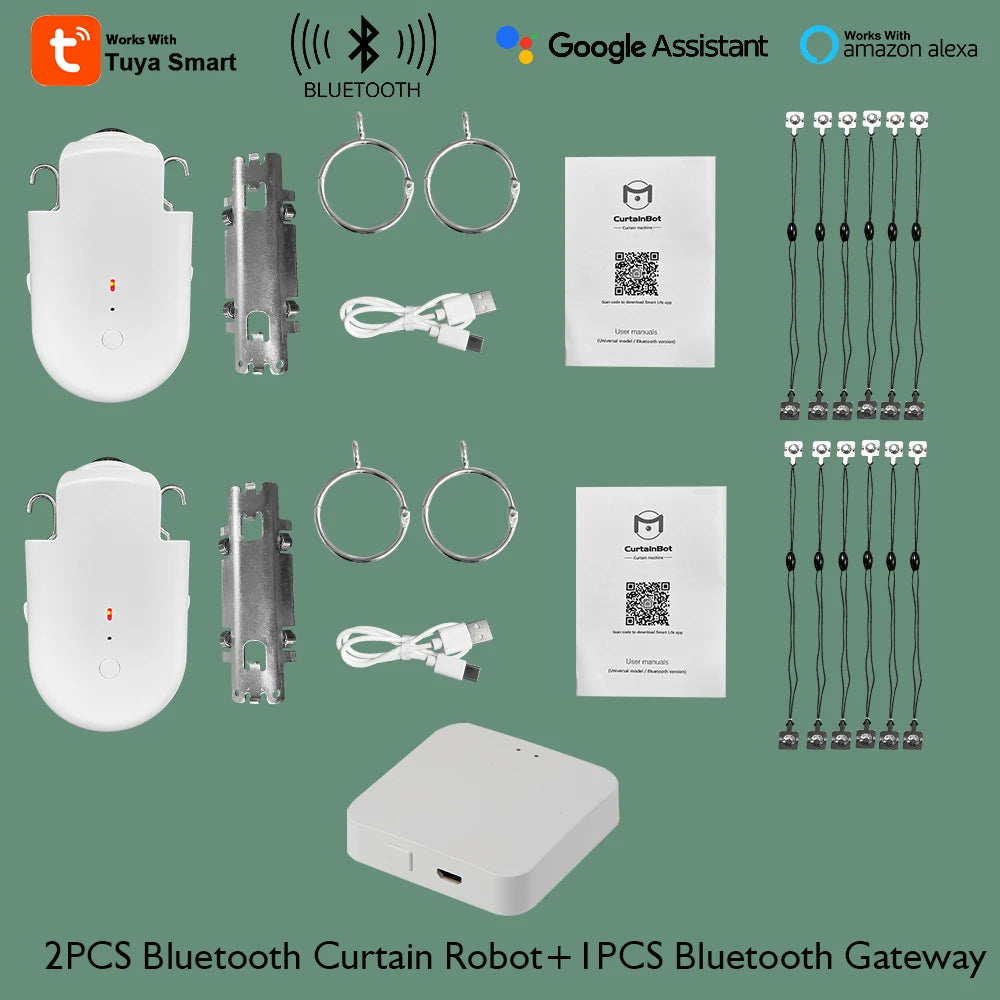 Robô de cortina inteligente Tuya Bluetooth | Compre com frete grátis | LifeLibero