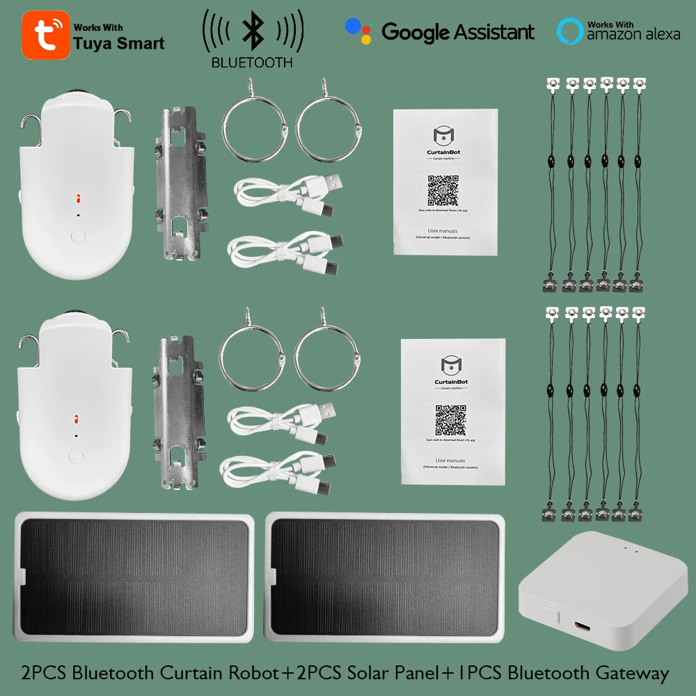 Robô de cortina inteligente Tuya Bluetooth | Compre com frete grátis | LifeLibero