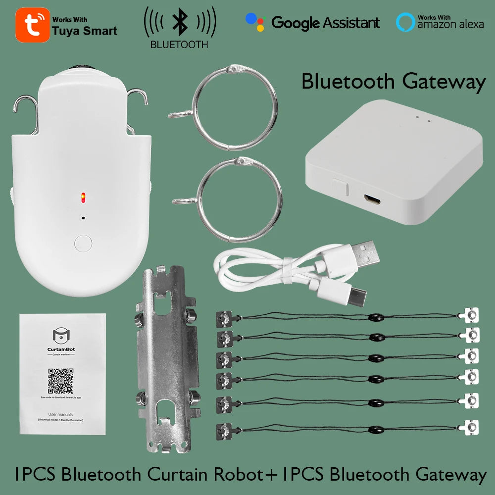 Robô de cortina inteligente Tuya Bluetooth | Compre com frete grátis | LifeLibero