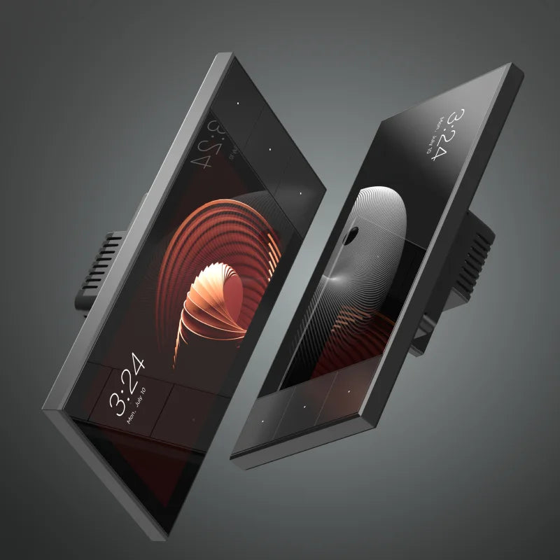 Central Inteligente Touchscreen 6 – Painel Tuya para Casa Conectada com Wi-Fi e Zigbee