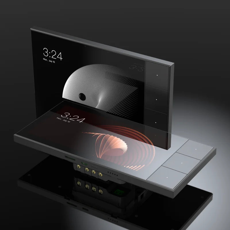 Central Inteligente Touchscreen 6 – Painel Tuya para Casa Conectada com Wi-Fi e Zigbee