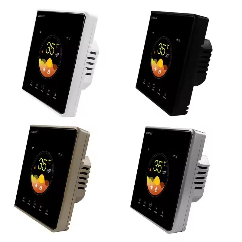 Termostato Inteligente Wi-Fi Tuya 16A | Controle por App e Voz com Alexa e Google
