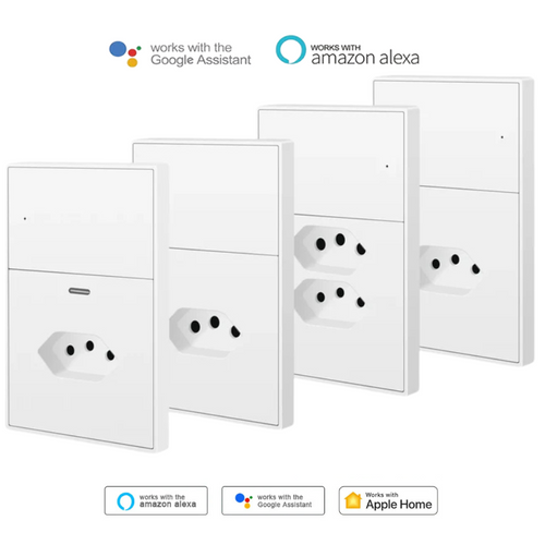 Tomada inteligente Zigbee Zemismart 10A/20A
App Tuya / Smart Life (controle remoto)
Compatível Alexa, Google e HomeKit*
*HomeKit via hub Zigbee compatível
Interruptor inteligente embutido (modelos S2)
Porta USB-C 5V/1A para carregamento (modelo C1)
Automação com timers, cenas e rotinas
Ideal para micro-ondas, secadores e eletros (20A)
Instalação com fase + neutro (padrão BR)
Economia e segurança com controle por app/voz