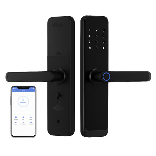 Fechadura inteligente CDOK K8 Bluetooth
6 modos de acesso: app, digital, senha, cartão, chave, senha temporária
App TTLock: cadastros, senhas e histórico remoto
Painel grande que cobre furos/marcas antigos
Compatível com portas 28–50 mm
Autonomia com pilhas AA + energia externa
Instalação simples e rápida (DIY)
Material: liga de alumínio resistente
Segurança moderna para casa, escritório, Airbnb
Inclui 5 cartões + 2 chaves de backup