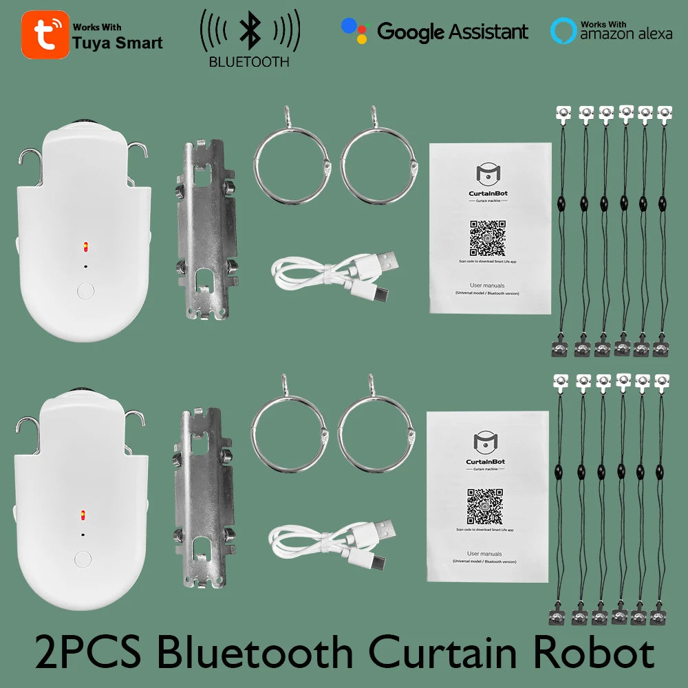 Robô de cortina inteligente Tuya Bluetooth | Compre com frete grátis | LifeLibero