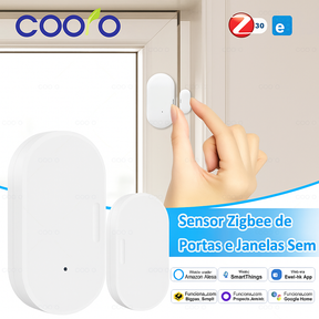 Sensor eWeLink ZigBee – Alertas no App para Portas/Janelas