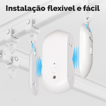 Cortina Inteligente MOES ZigBee | Automação com Sensor de Luz | Alexa e Google | Frete Grátis