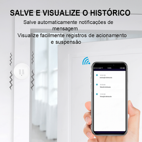 Sensor de Vibração ZigBee – Alarme Inteligente para Portas e Janelas