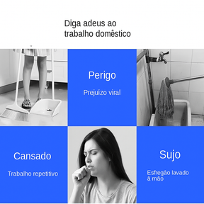 Robô Aspirador Inteligente 5 em 1 – Limpeza Silenciosa e Eficiente