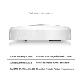 Robô Aspirador  5 em 1 – Compacto e Eficiente