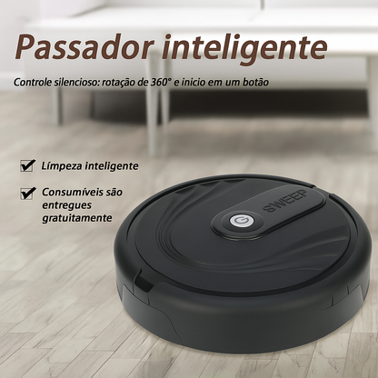 Robô Aspirador  5 em 1 – Compacto e Eficiente