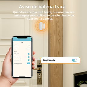 Sensor de Abertura AVATTO ZigBee – Portas e Janelas Inteligentes
