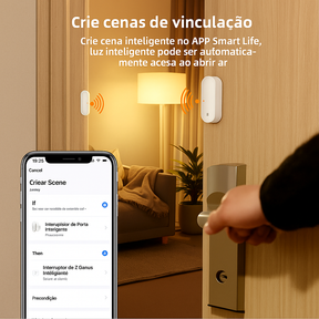 Sensor de Abertura AVATTO ZigBee – Portas e Janelas Inteligentes