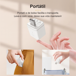 Adaptador USB Smart 5V Wi-Fi – Controle Tuya por Voz com Alexa e Google