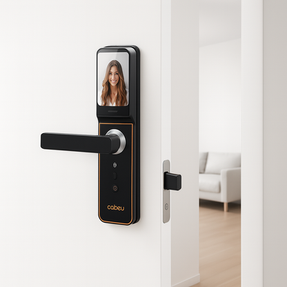 Fechadura Eletrônica COIBEU Tuya Wi-Fi | Biometria, Senha, App e Chave Mecânica