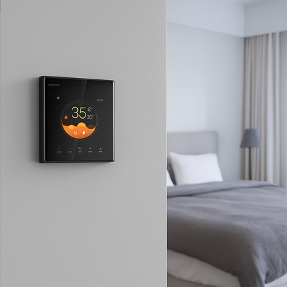 Termostato Inteligente Wi-Fi Tuya 16A | Controle por App e Voz com Alexa e Google