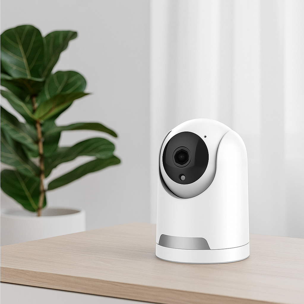 Mini Câmera Wi-Fi ICSEE 3MP/5MP – Segurança Inteligente com Visão Noturna e Áudio Bidirecional