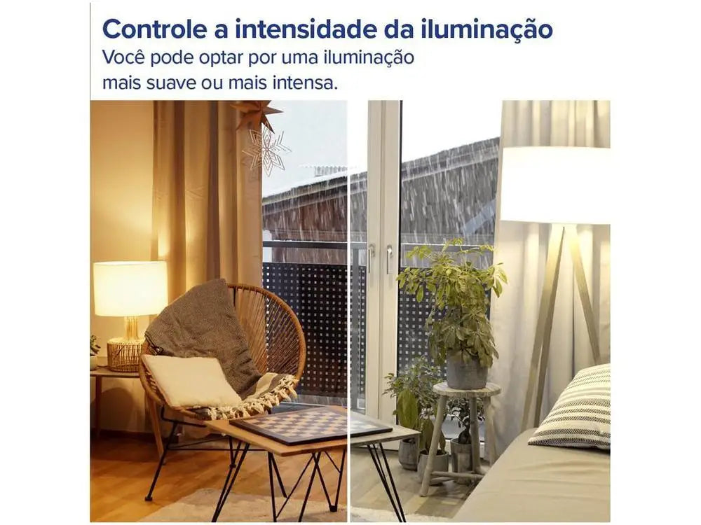 Lâmpada Inteligente Wi-Fi i2GO RGB – Controle por App e Voz, Alexa/Google, Bivolt