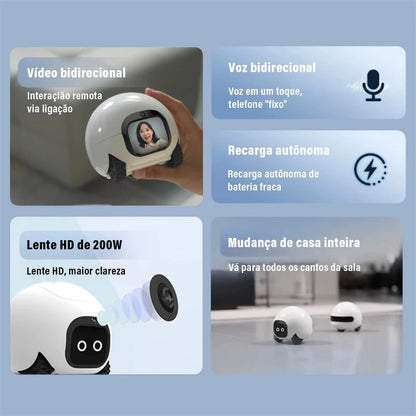 Robô Monitor para Pets Newpet | Câmera HD Smart com Movimento | Frete Grátis