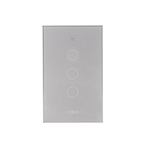 Interruptor Touch Smart Wi-Fi com Tomada USB – Compatível com Alexa, Google e Tuya