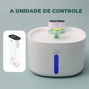 Fonte Bebedouro Automático para Gatos e Cães – 2,5L, Silenciosa, Sensor Inteligente.
