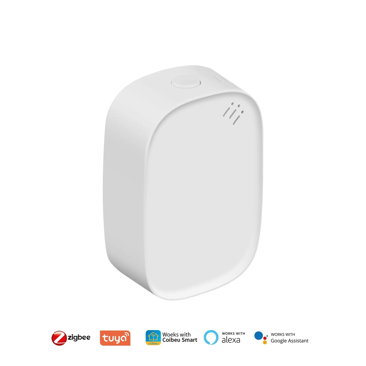 Sensor Inteligente Zigbee Monitora Temperatura e Umidade em Tempo Real Evite Mofo Ar Seco e Desconforto