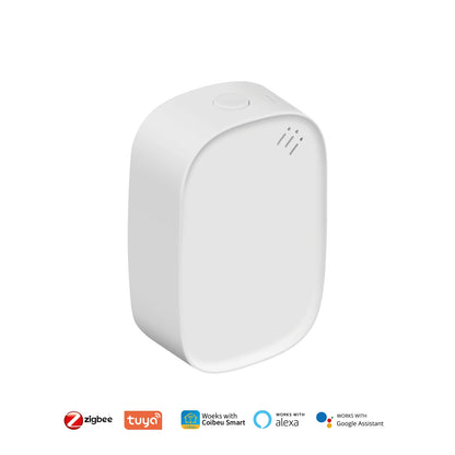 Sensor Inteligente Zigbee Monitora Temperatura e Umidade em Tempo Real Evite Mofo Ar Seco e Desconforto