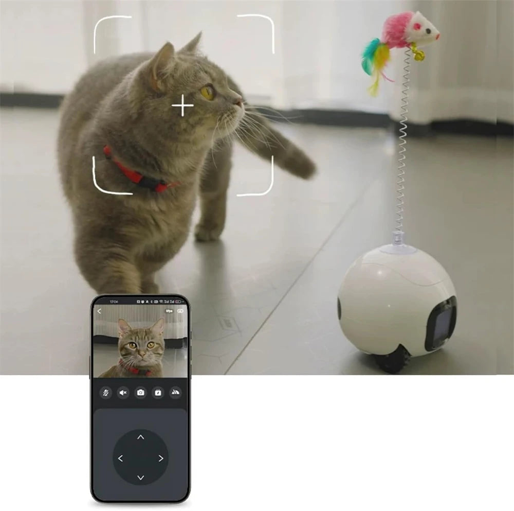 Robô Monitor para Pets Newpet | Câmera HD Smart com Movimento | Frete Grátis