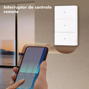 Interruptor Smart Wi-Fi Tuya N+L com Neutro – Controle Remoto e Automação