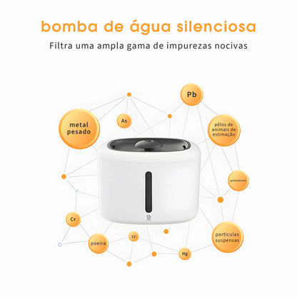 Bebedouro Automático para cães e gatos 2,5L COIBEU | Prático, Higiênico e Universal