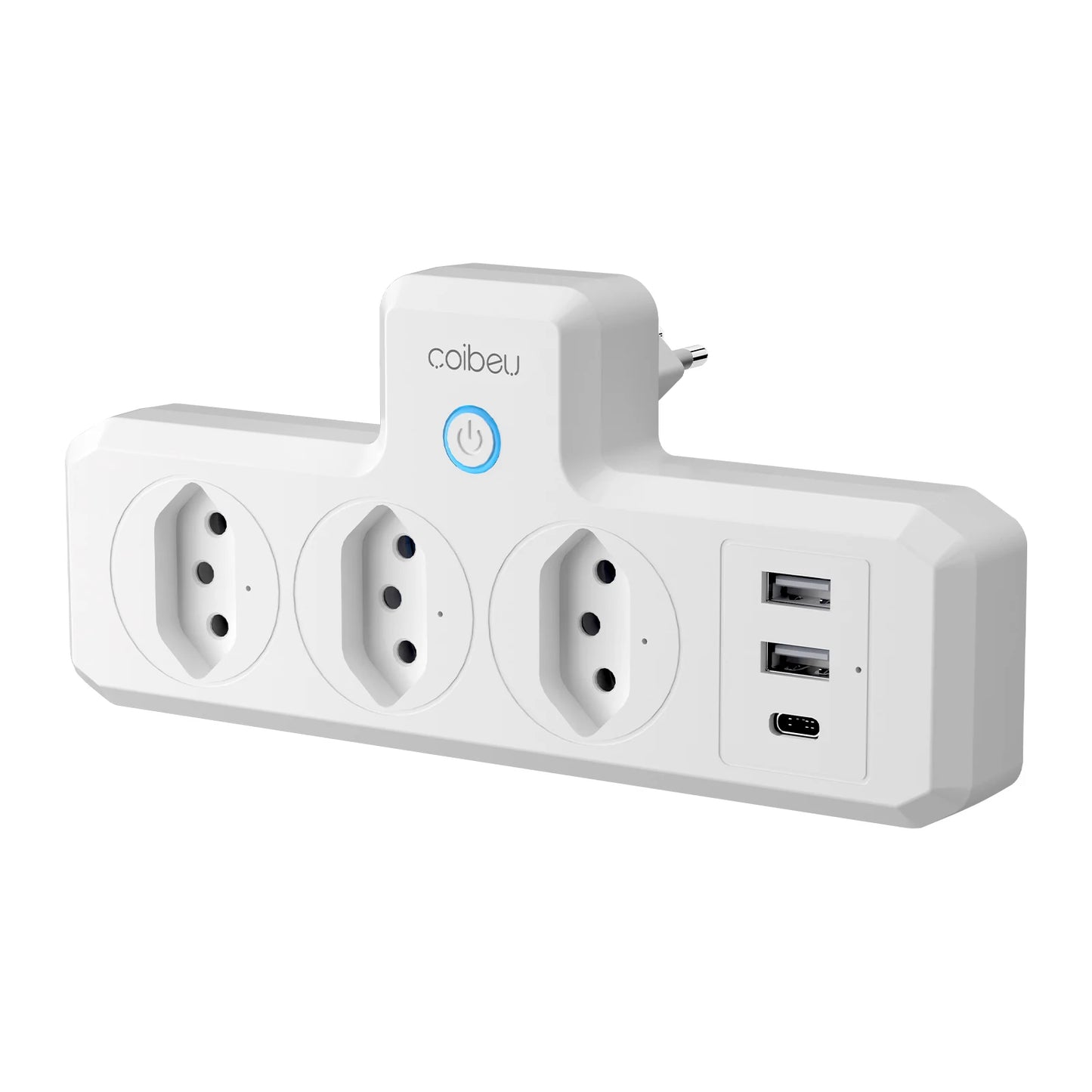 Smart Plug COIBEU | Tomada Inteligente Wi-Fi com App Tuya e Controle por Voz | Bivolt