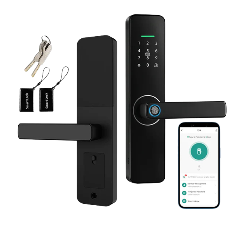 Fechadura Digital Tuya Brasil – Smart Lock Wi-Fi com Biometria