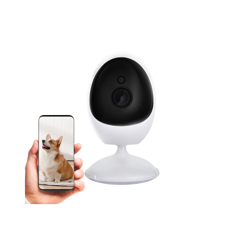 Câmera IP Wi-Fi 4MP com Áudio Bidirecional e Detecção Humana – Baby Monitor Inteligente 168G