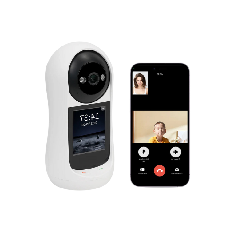 Câmera Wi-Fi Icsee para Bebês e Segurança | Monitor IP 360° com Áudio e Visão Noturna — Envio do Brasil